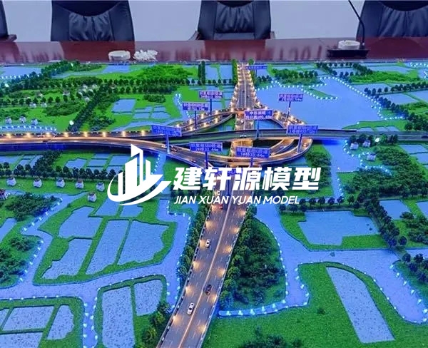 任城高速公路沙盘定制